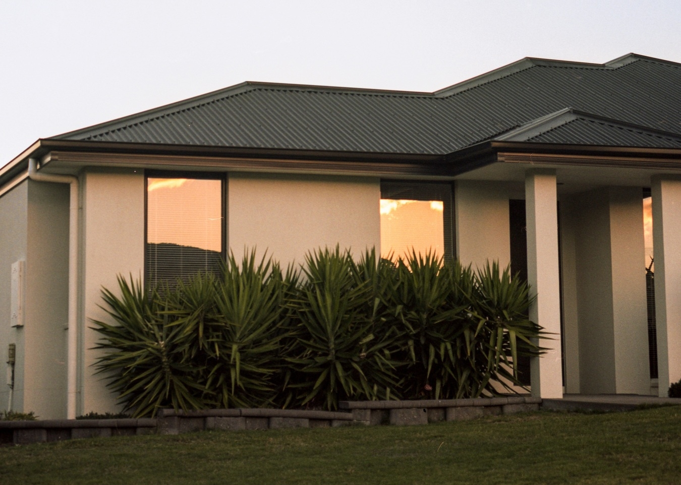 Person reviewing financial documents for refinancing
